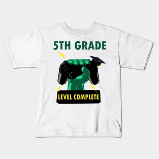 2020 5th Grade Graduation Gamer Graduation Gift Kids T-Shirt